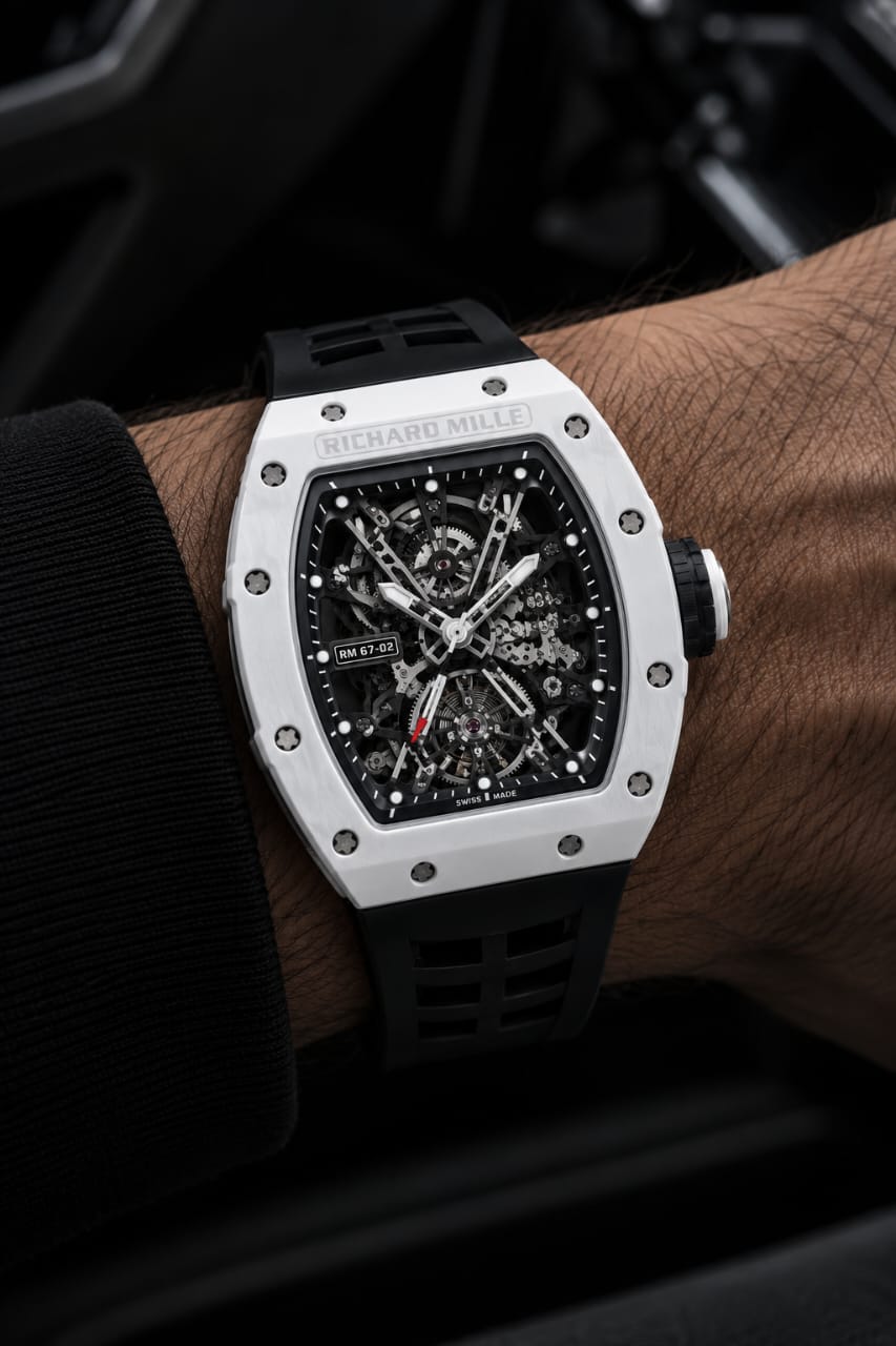 Richard Mille RM 35-01-White Transparent